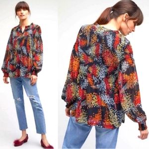 Anthropologie Multicolor Blouse